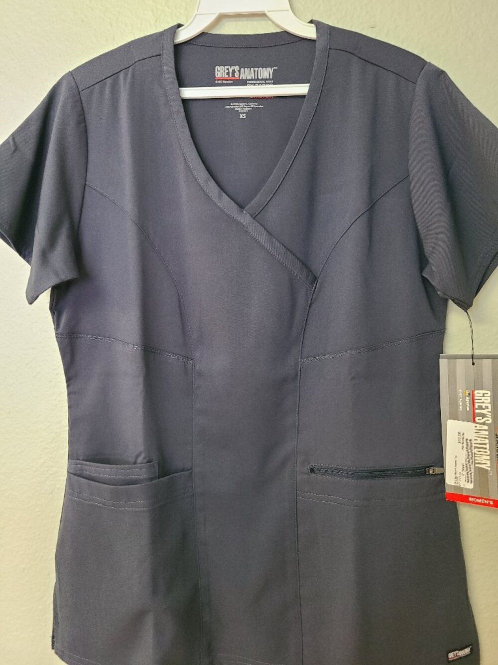 Grey's Anatomy 3PKT Surplice Princess Kim Top